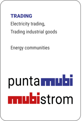 TRADING Electricity trading, Trading industrial goods  Energy communities