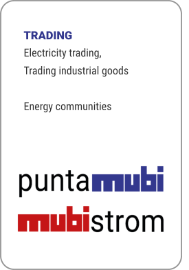 TRADING Electricity trading, Trading industrial goods  Energy communities